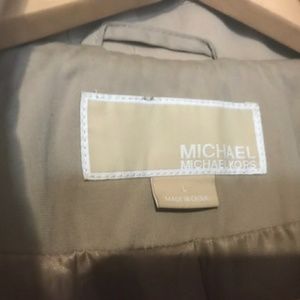 Michael Kors khaki trench coat